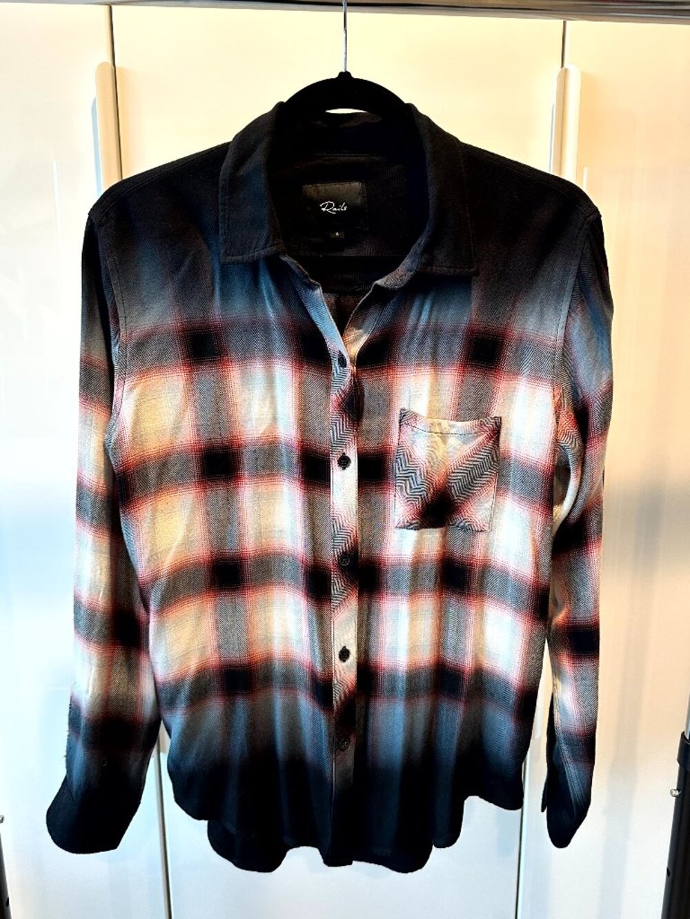 Rails Hunter Button-Up Shirt - Size Small